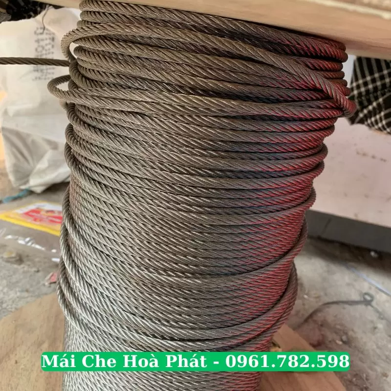 Dây kéo bạt kéo inox