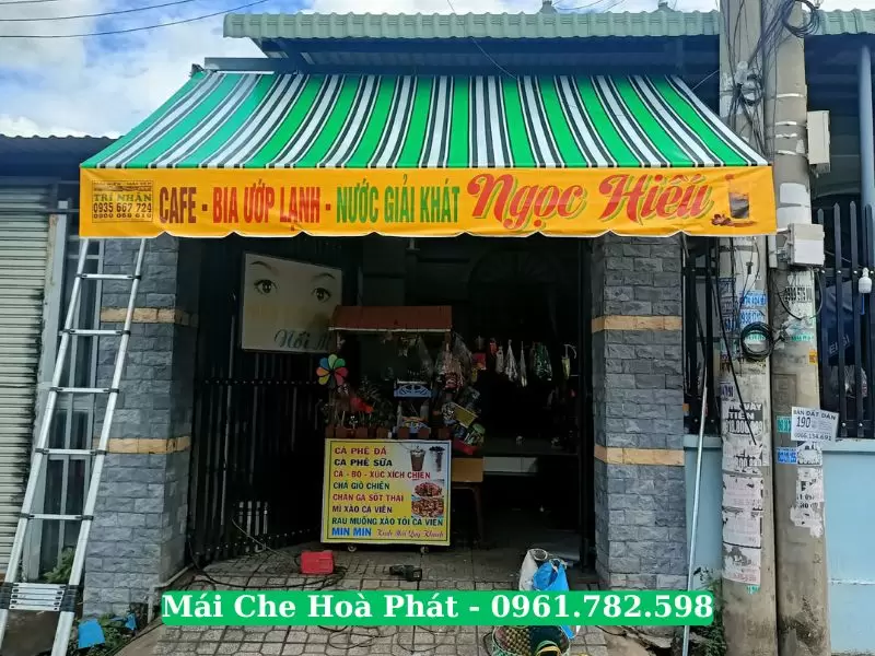 mái hiên quay tay giá rẻ