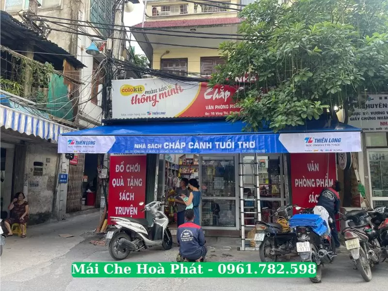 Báo giá mái hiên quay tay tại Hà Nội