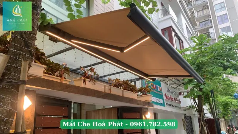 Công trình mái hiên nhập khẩu tại KBT Thống Nhất