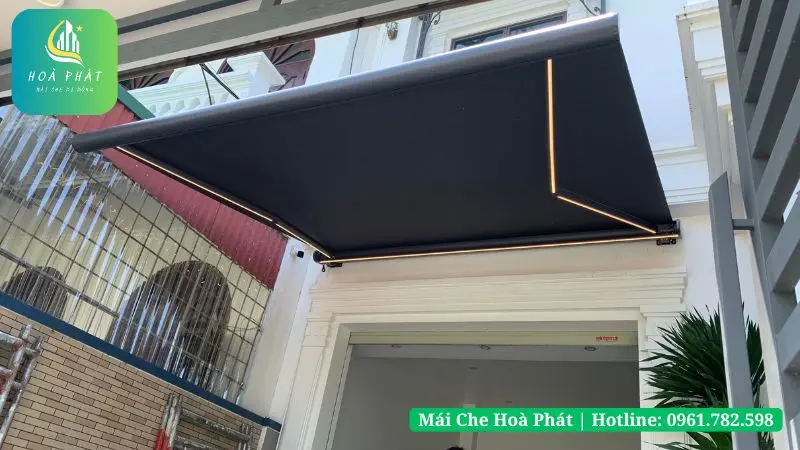 Công trình mái hiên tự động ELIP HP598 tại Vĩnh Bảo, Hải Phòng