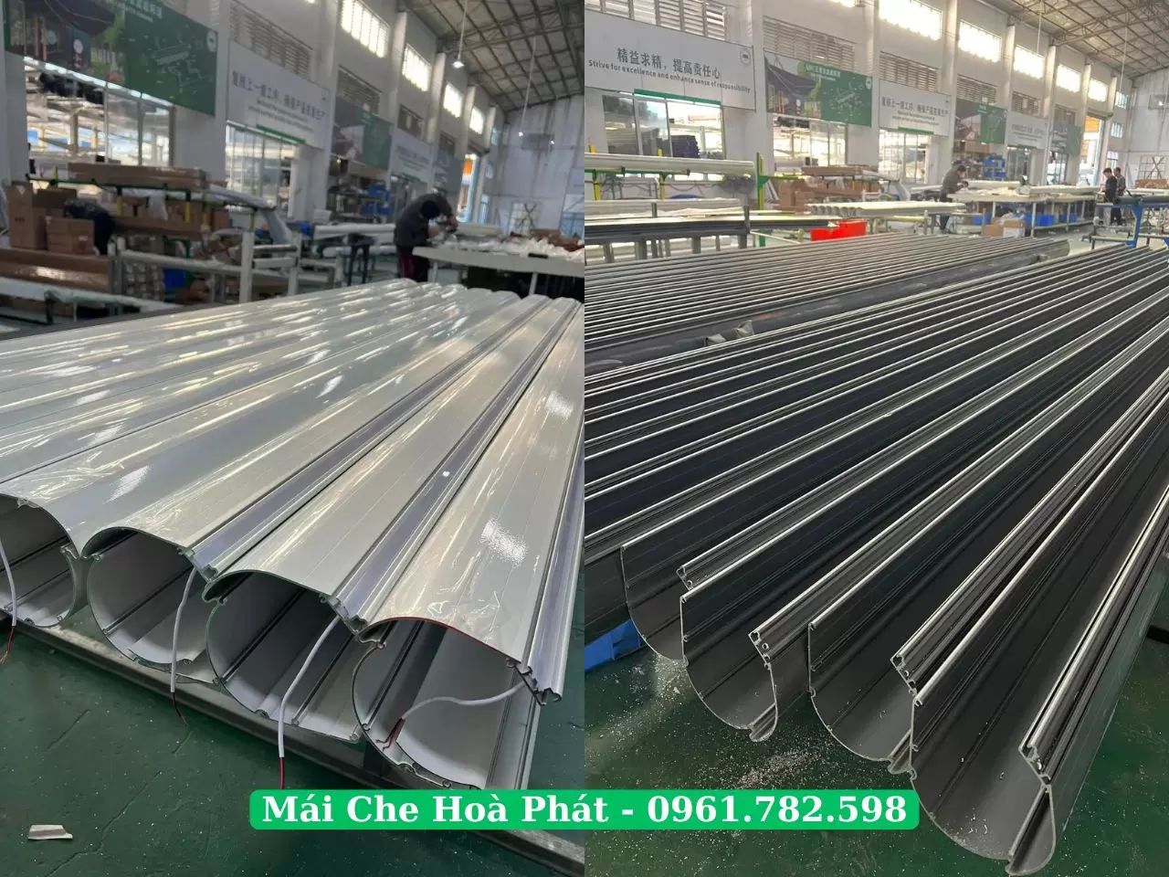 Phần vỏ hộp bảo vệ mái hiên tự động