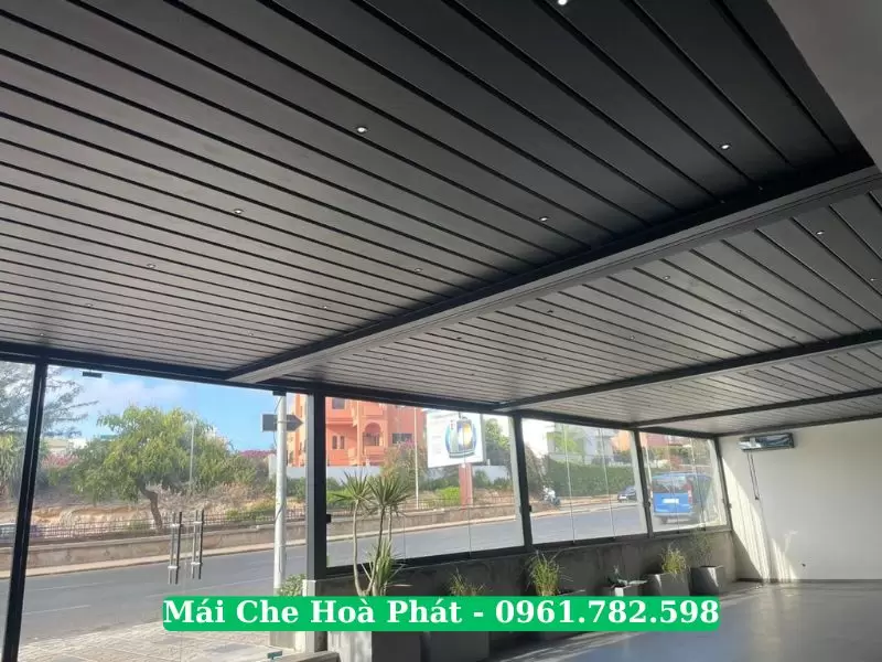 Mái nhôm xếp lật tại Hoà Bình