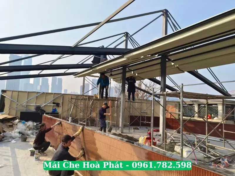 Mái xếp tự động nhập khẩu