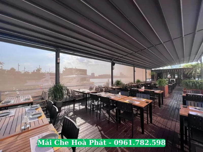 Giá mái xếp khung nhôm