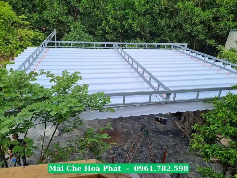 Mái xếp di động Hoà Phát