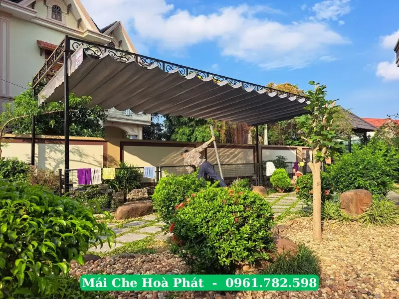 Giá mái xếp di động