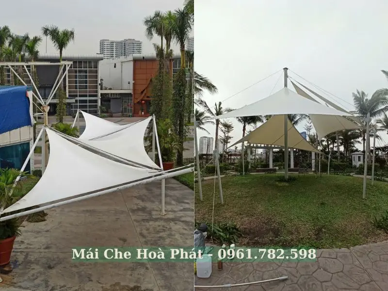 Bạt căng cánh buồm cảnh quan tại Hạ Long