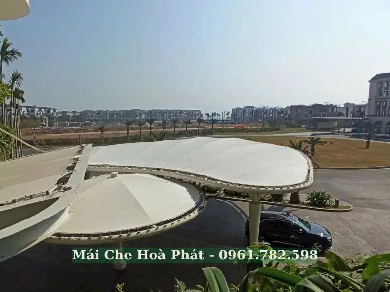Công trình mái che sảnh tại BIM Hạ Long