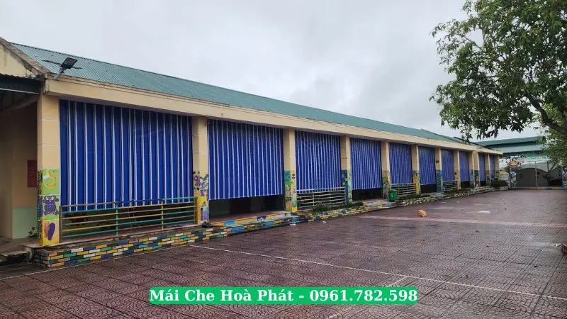 Bạt cuốn che nắng trường Học tại Nam Từ Liêm