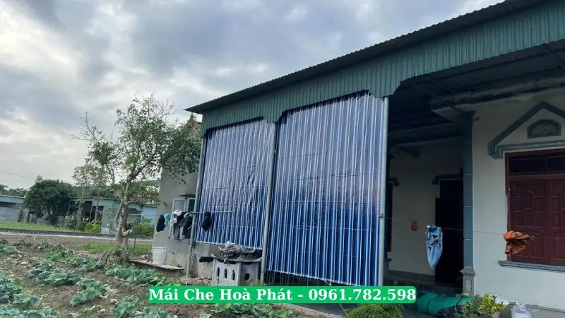 Công trình mái bạt cuốn tại Thanh Oai