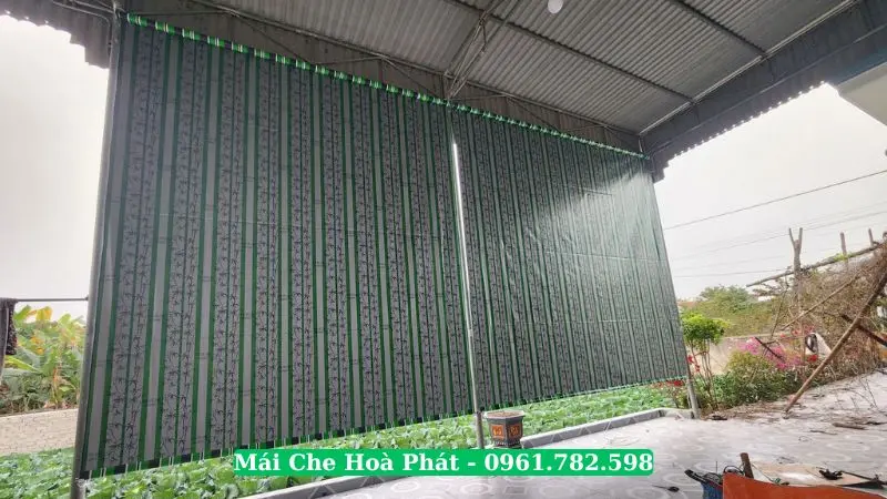 Lắp đặt bạt cuốn che nắng tại Chương Mỹ
