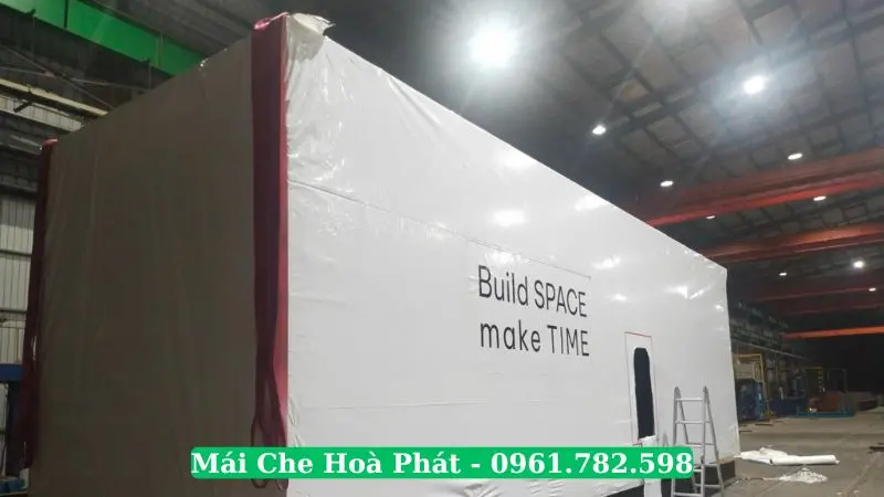 Bạt che thùng container bằng bạt Hàn Quốc