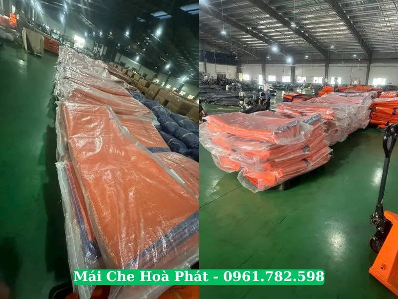 Bạt xanh cam Hoà Phát