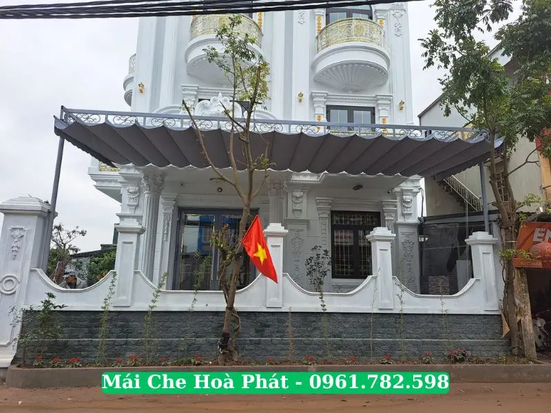 Công trình mái che biệt thự tại Hà Nam