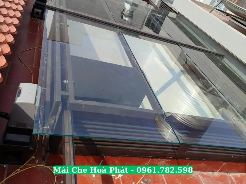 Mái che giếng trời đẹp tại Hà Nội