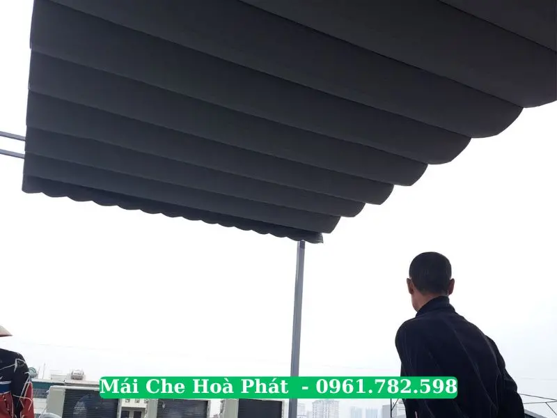 Mẫu mái che sân thượng đẹp, giá rẻ