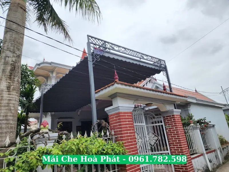 Mái bạt xếp thông minh