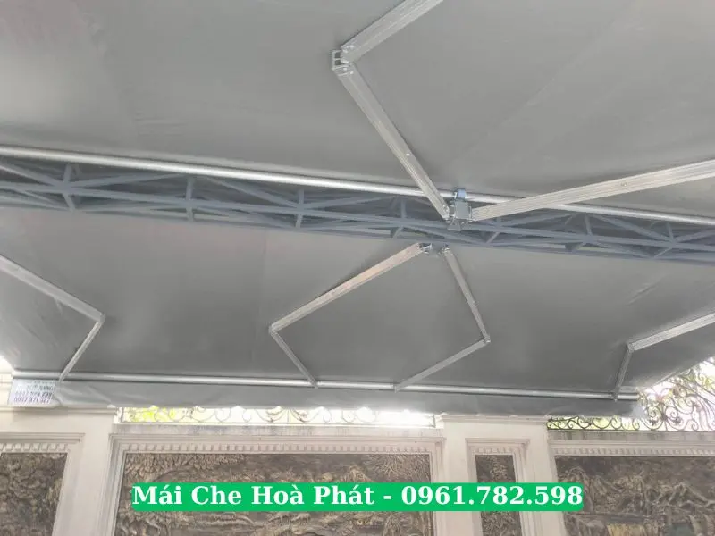 Hệ khung chịu lực mái hiên di động chữ A