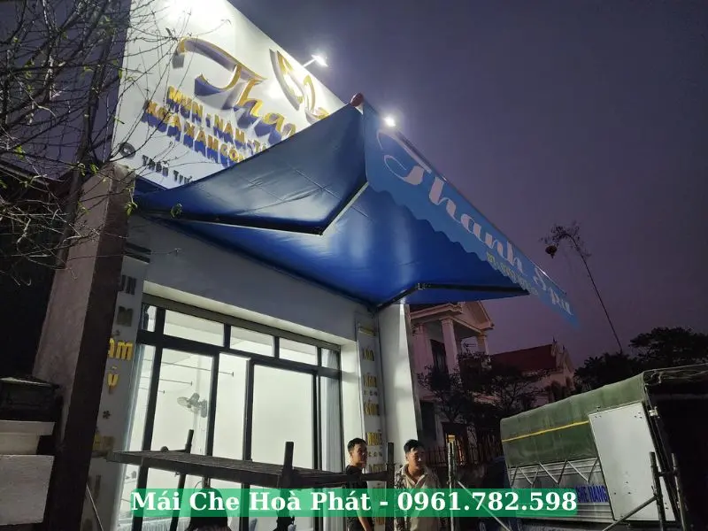 Lắp đặt mái hiên uy tín tại Hà Nội