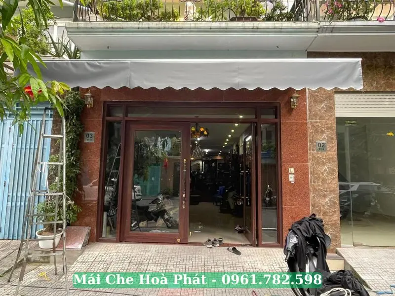 Công trình mái hiên tại Hà Đông, Hà Nội