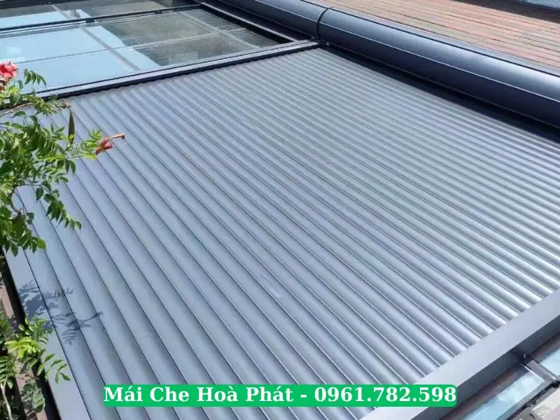 Công trình mái nhôm cuốn tại Hoàn Kiếm