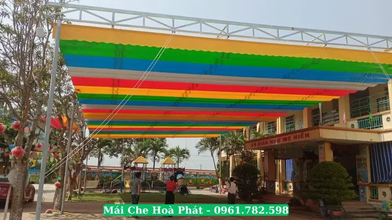 Mái xếp trường học tại Đông Anh