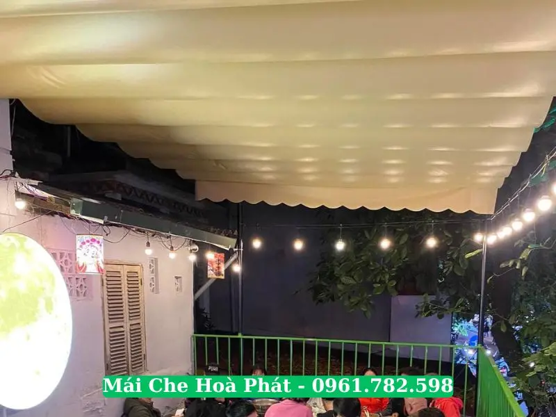 Công trình mái xếp quán nhậu Ban Công