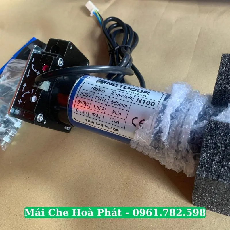 Motor kéo bạt xếp chính hãng