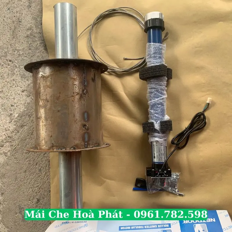 Bộ motor ống mái bạt xếp