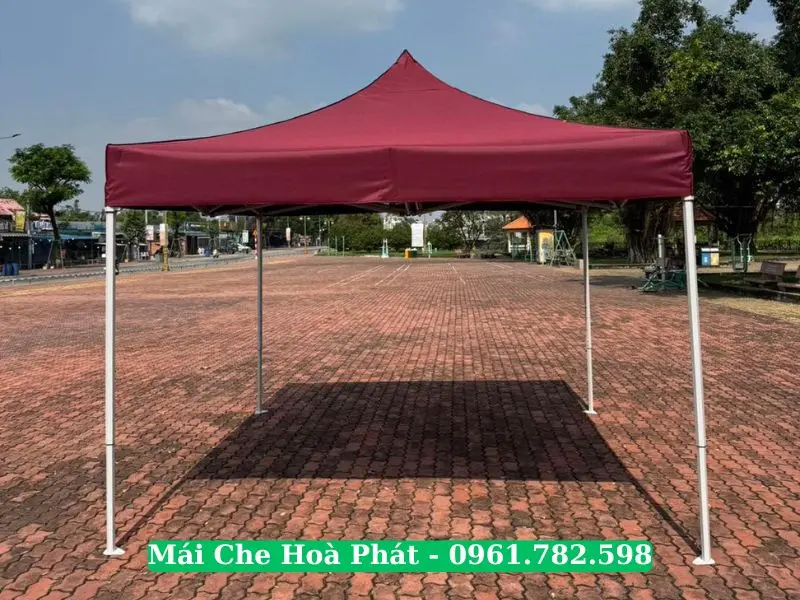 Nhà bạt để xe ô tô Hoà Phát