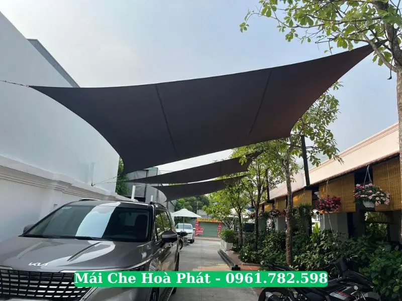 Bạt căng che ô tô tại Vĩnh Phúc