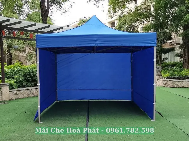 Nhà bạt di động có vách trùm 3 cạnh