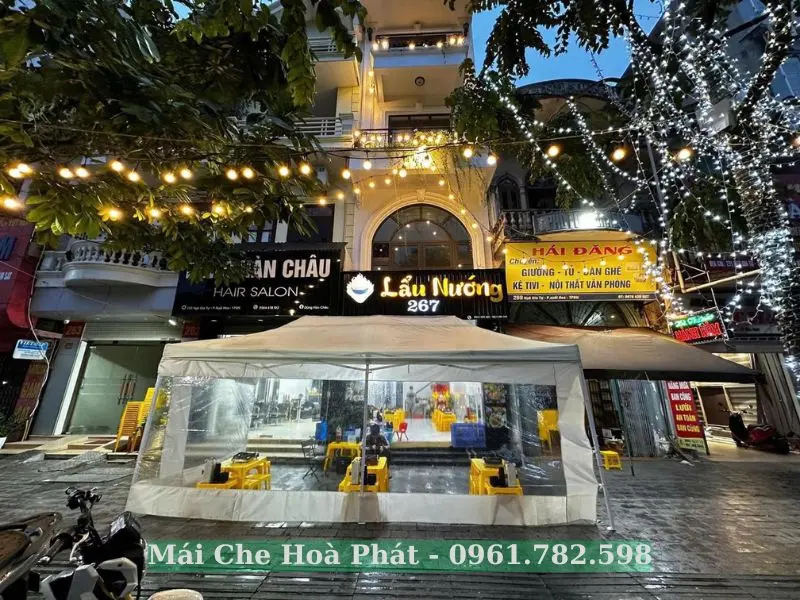 Nhà bạt di động che hàng quán