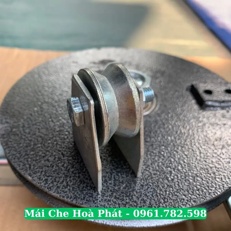 Ròng rọc bạt kéo mạ kẽm