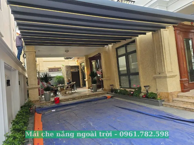 Mái che ngoài trời đẹp, sang trọng