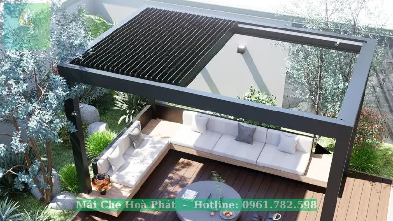 Mẫu thiết kế 3D mẫu nhôm ziczac nhà chòi