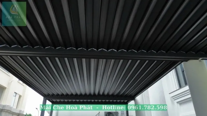 Giá mái nhôm zigzag tự động