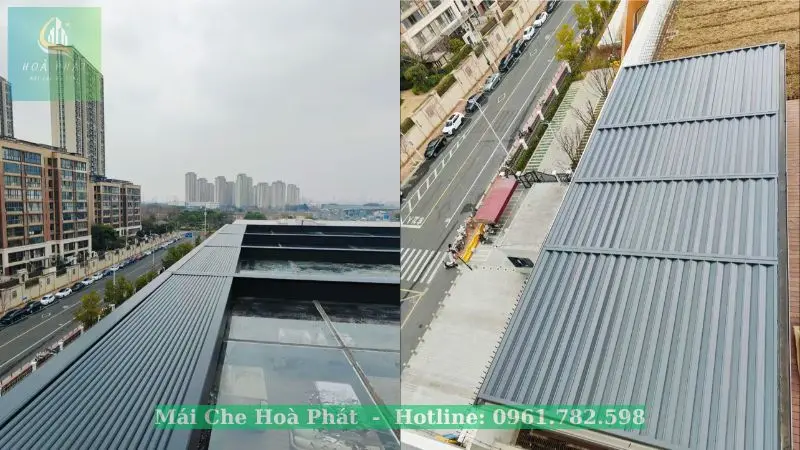 Mái nhôm ziczac nhập khẩu