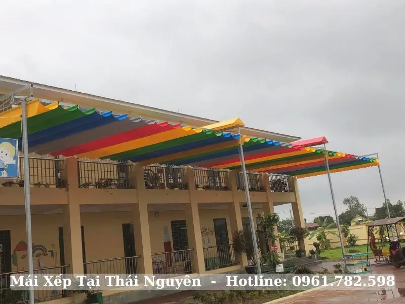Mái xếp trường học tại Thái Nguyên