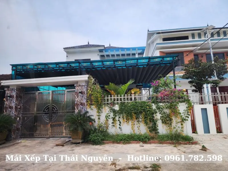 Mái bạt xếp 479 tại Thái Nguyên