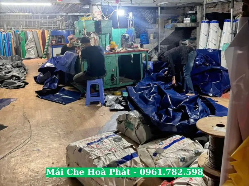 Xưởng sản xuất và cung cấp bạt mái che giá rẻ
