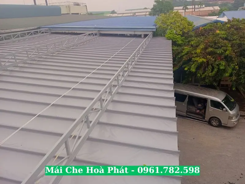 Thay bạt xếp kho xưởng tại Hải Phòng