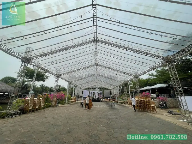 Ứng dụng bạt nhựa PVC trong suốt