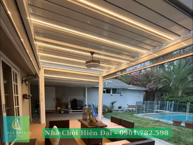 Chòi sân vườn hiện đại, sang trọng
