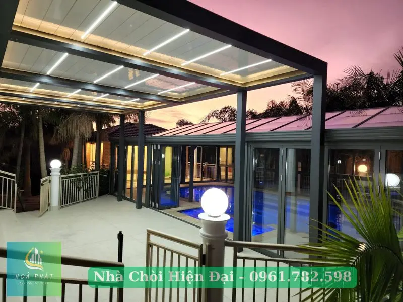 Nhà chòi hiện đại tạo không gian thoáng linh hoạt
