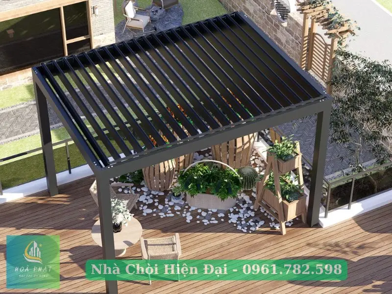 Nhà chòi hiện đại có kích thước đa dạng