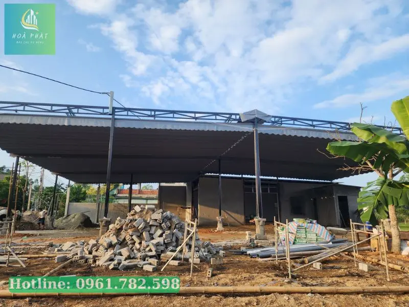 Lắp đặt mái xếp tại Nha Trang