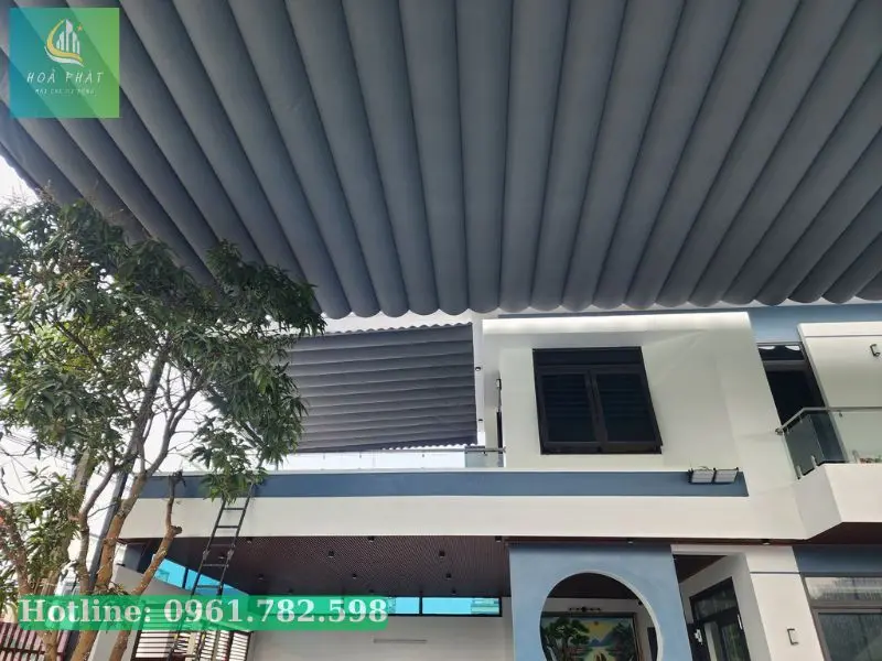 Đơn vị thi công mái xếp uy tín tại Nha Trang