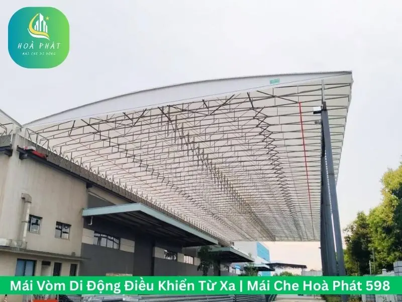 Mái bạt vòm điều khiển từ xa